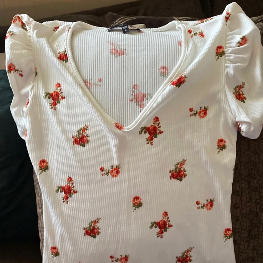 Beautiful and sexy floral top